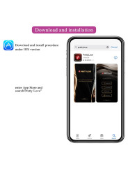 Liam Vibrador Punto G Silicona con APP Morado