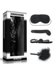 Kit Bondage Deluxe con Vibrador Negro