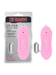 Bala Vibradora 4.1 x 1 cm Rosa