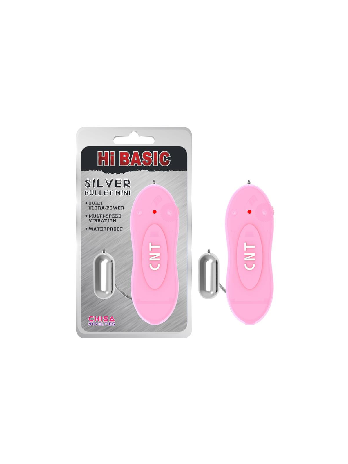 Bala Vibradora 4.1 x 1 cm Rosa