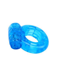 Anillo para el Pene y Vibracion 1.8 cm Azul