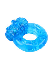 Anillo para el Pene y Vibracion 1.8 cm Azul