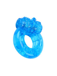 Anillo para el Pene y Vibracion 1.8 cm Azul