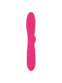 Candy Vibrador con Conejito Punto G USB Silicona Fucshia