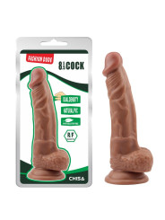 Dildo Dual Density Fashion 21 x 4.1 cm Bronceado