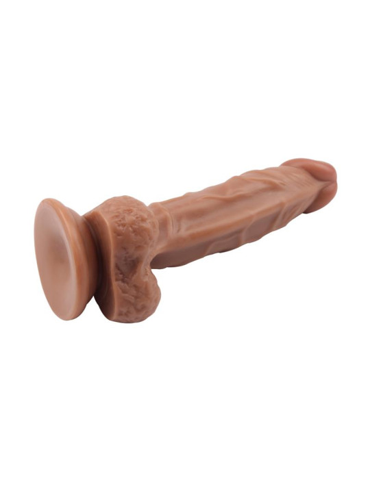 Dildo Dual Density Fashion 21 x 4.1 cm Bronceado