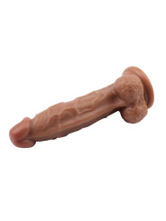 Dildo Dual Density Fashion 21 x 4.1 cm Bronceado