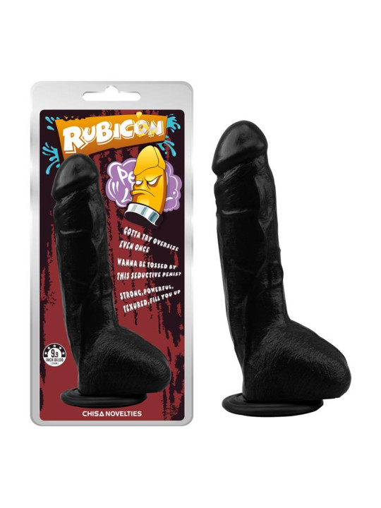 Dildo Brunet Trick 23 x 4.3 cm Negro