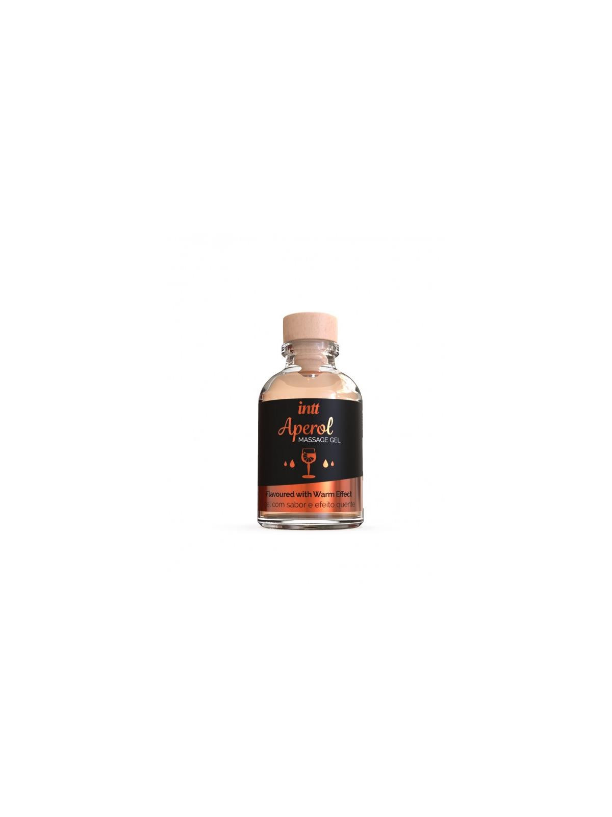 Gel de Masaje Sabor Aperol Efecto Calor 30 ml