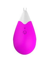 Huevo Vibrador Control Remoto USB Silicona Purpura