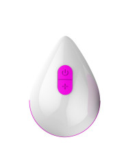 Huevo Vibrador Control Remoto USB Silicona Purpura