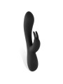 Noir Vibrador Silicona Líquida Inyectada 2 Motores USB