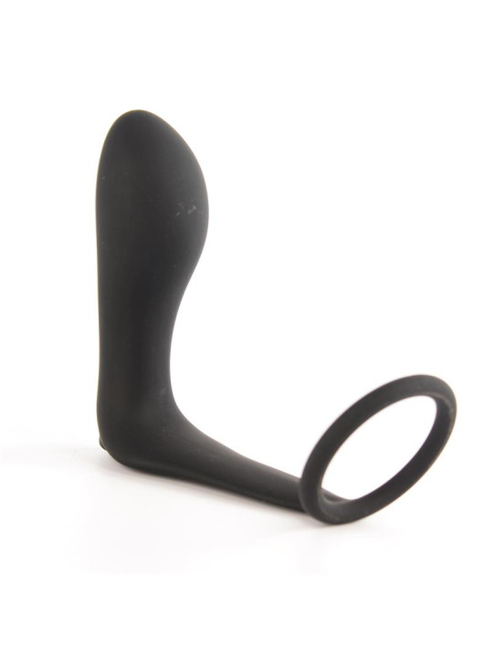 Ansel Plug Anal con Vibración y Anillo USB Silicona