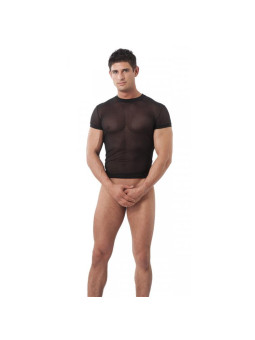 Camiseta Rejilla Negro