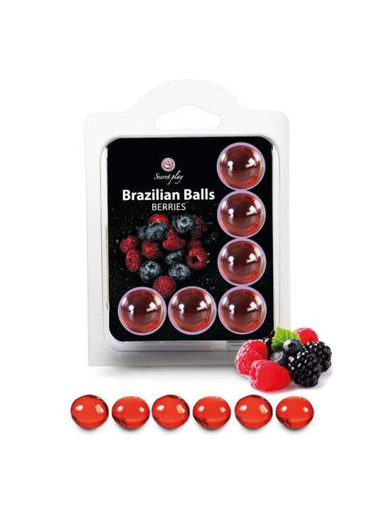 Brazilian Balls Set 6 Frutas del Bosque