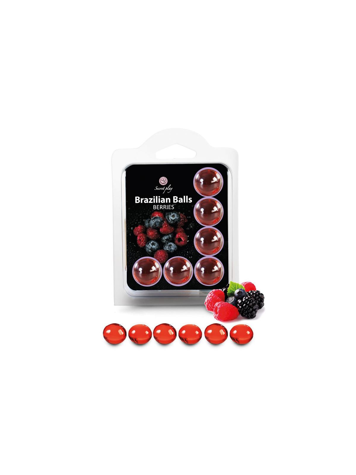 Brazilian Balls Set 6 Frutas del Bosque