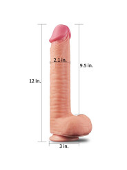 Dildo Nature 12 Dual Layer Natural