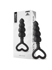 Cuore Plug Anal Silicona Negro