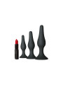 Set de 3 Plug Anal Negro