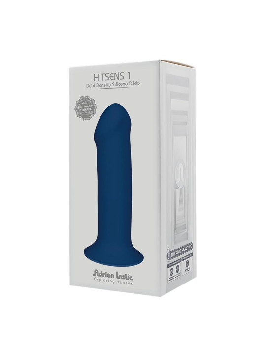Dildo Hitsens Doble Densidad S01 - 7 Azul