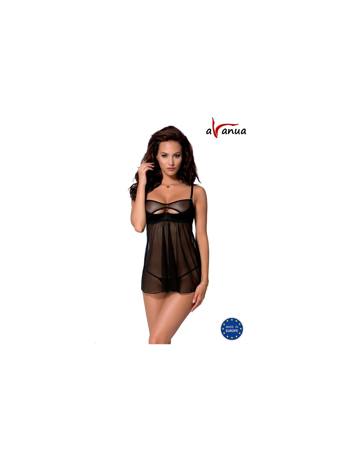 Rebecca Chemise Negro