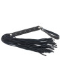 Flogger Cuero Negro 35 cm