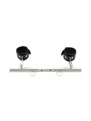 Barra Separadora con Esposas de Pies y Manos Ajustable