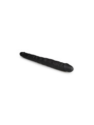 Dildo Doble Flexible Negro 40 cm