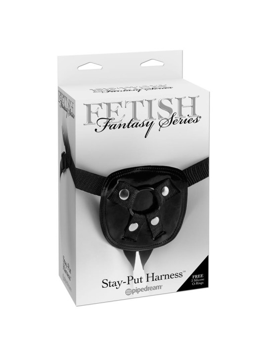 Fetish Fantasy Series Arnés Stay-Put Color Negro