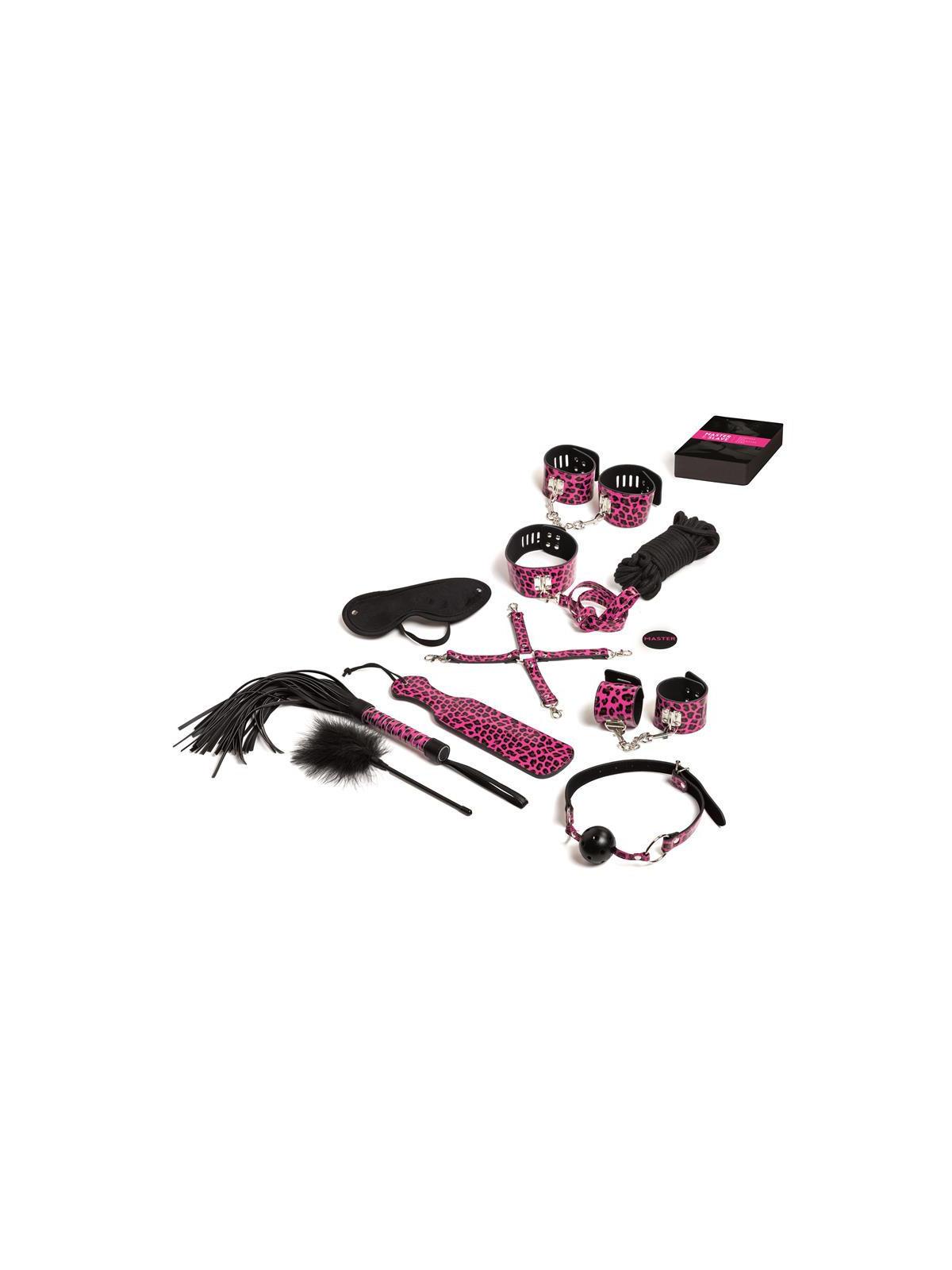 Master & Slave Juego Bondage Magenta