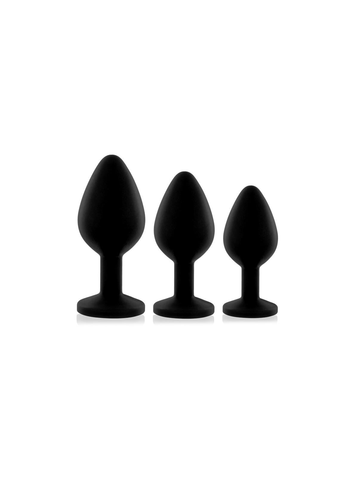 Rs - Soiree Set de 3 Plug Anales Negros