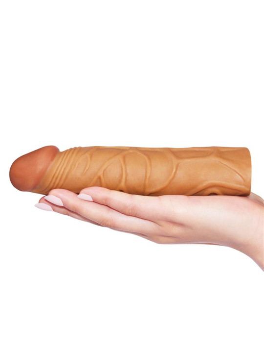 Funda para el Pene Pleasure X Tender Marrón