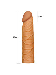 Funda para el Pene Pleasure X Tender Marrón