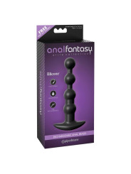 Cadena Anal con Vibración Negro