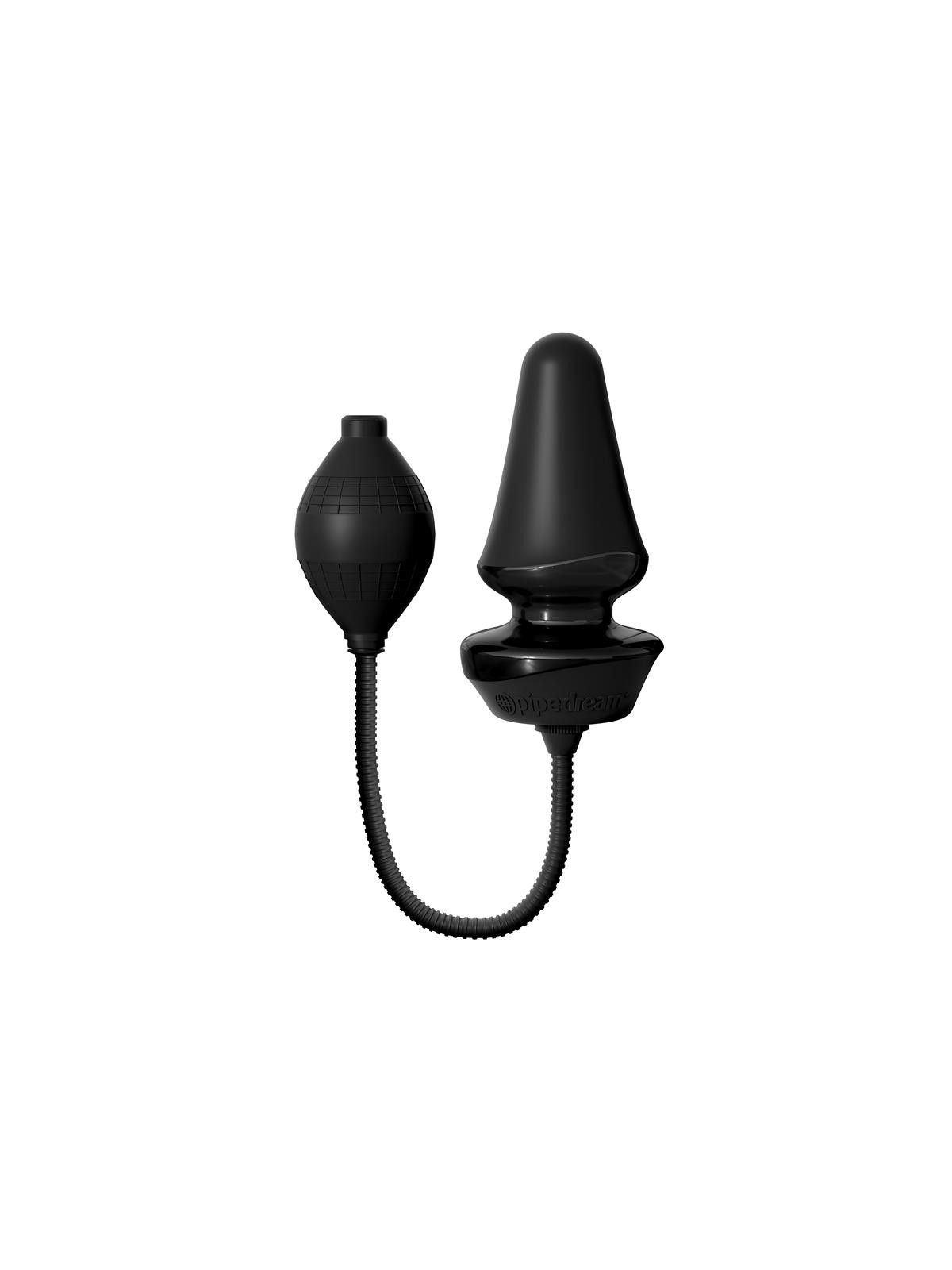 Plug Anal Inflable Color Negro