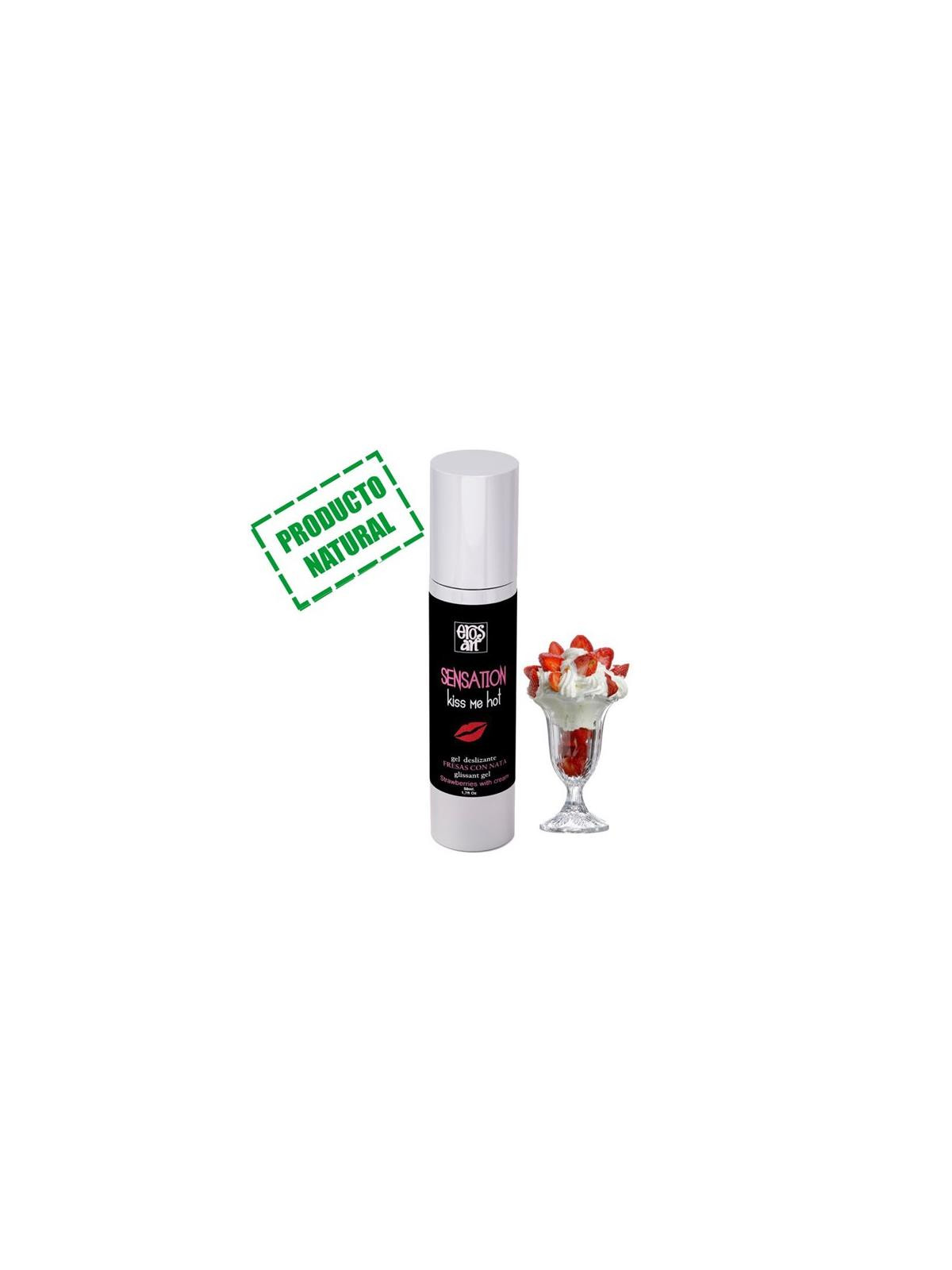 Erosart Lubricante Sensation Fresas con Nata