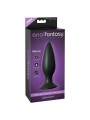 Plug Anal Recargable Grande Negro