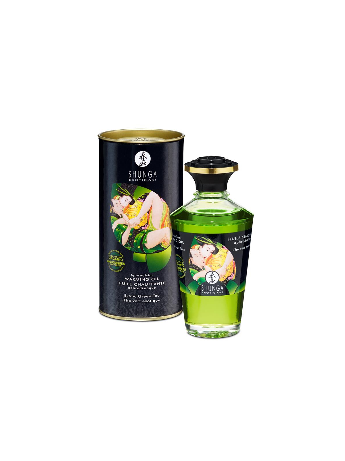 Shunga Aceite Afrodisíaco de Masaje Aroma Té Verde