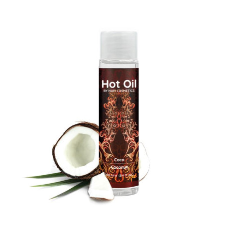 Nuei Aceite Hot Oil Efecto Calor Coco 100 ml