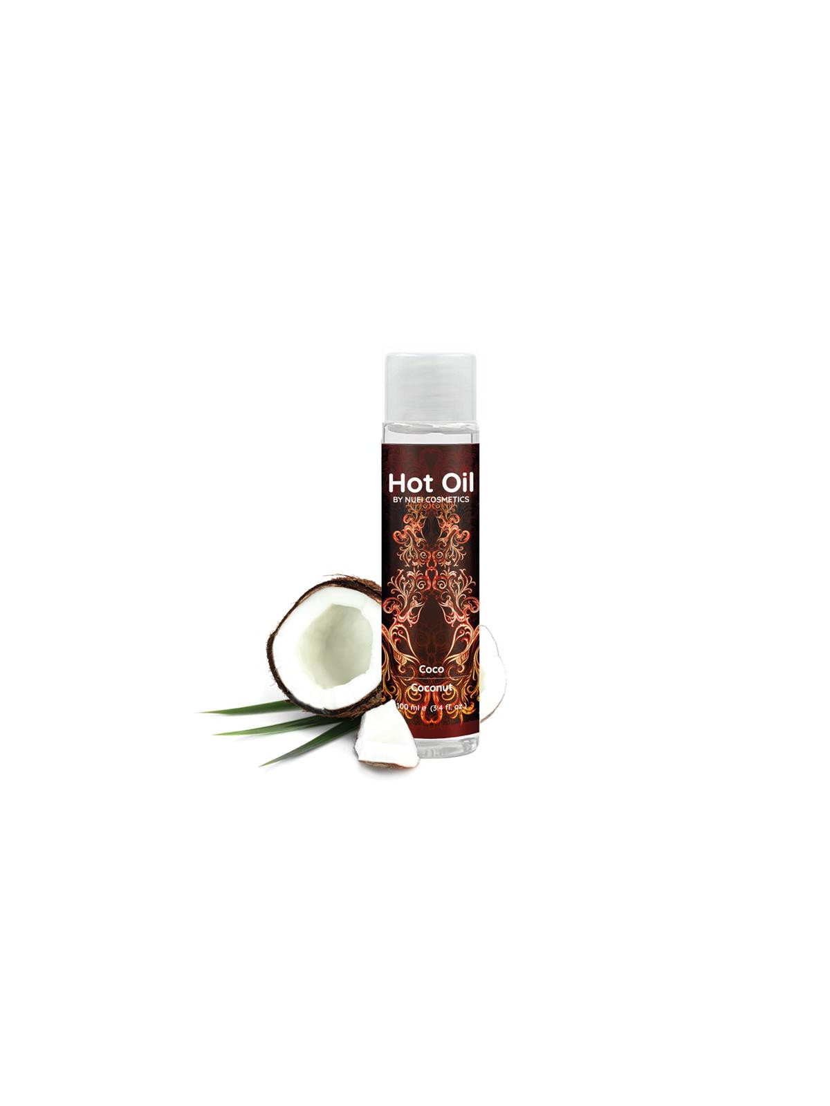 Nuei Aceite Hot Oil Efecto Calor Coco 100 ml