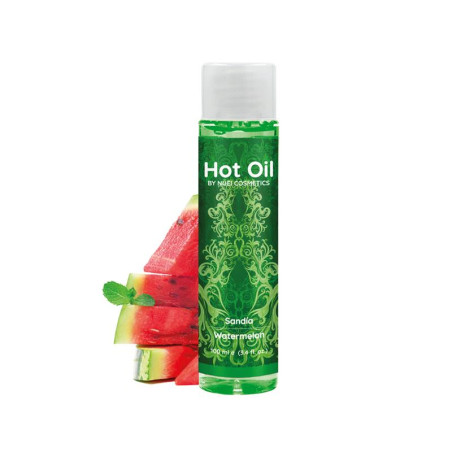 Nuei Aceite Hot Oil Efecto Calor Sandía 100 ml