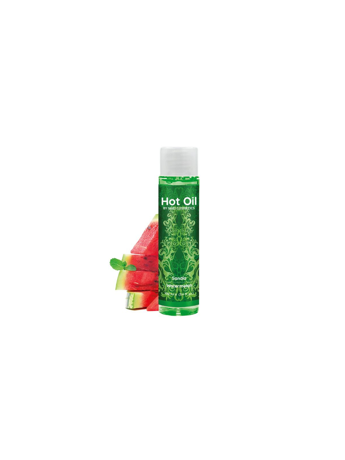 Nuei Aceite Hot Oil Efecto Calor Sandía 100 ml