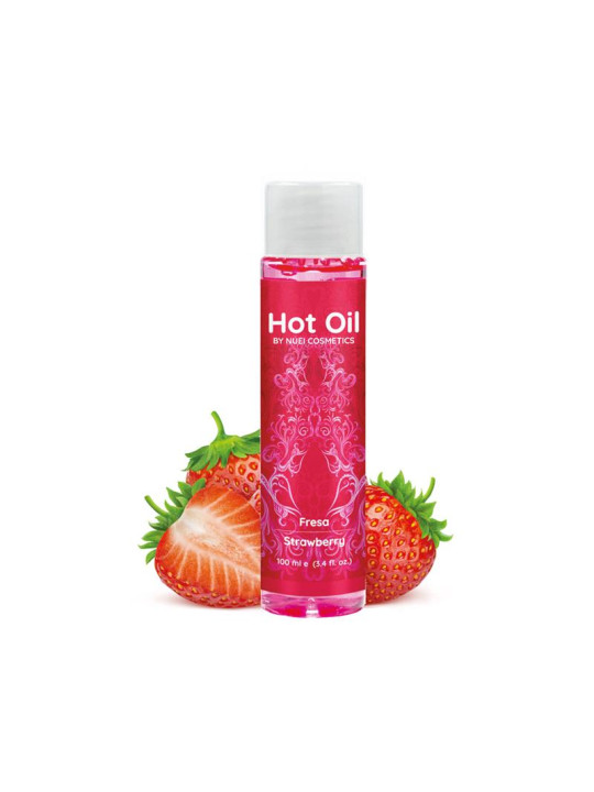 Nuei Aceite Hot Oil Efecto Calor Fresa 100 ml