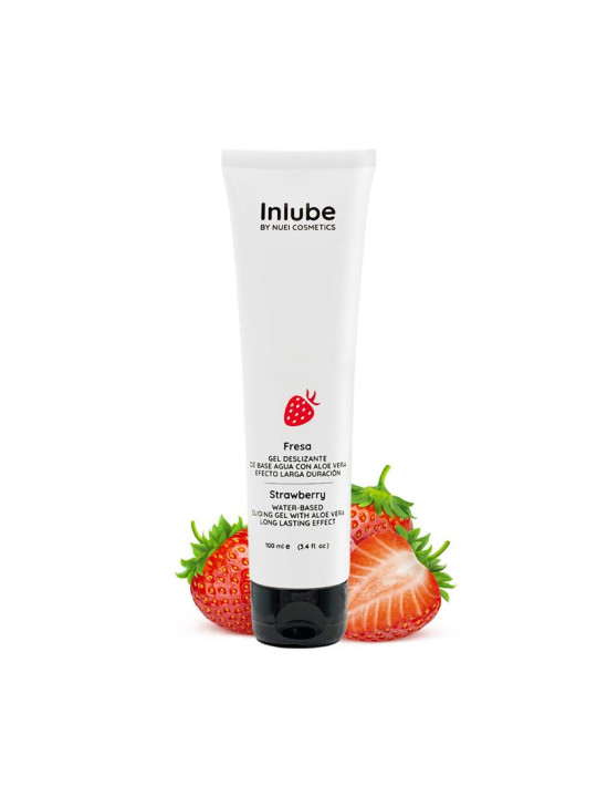 Nuei Lubricante a Base de Agua Inlube Fresa 100 ml