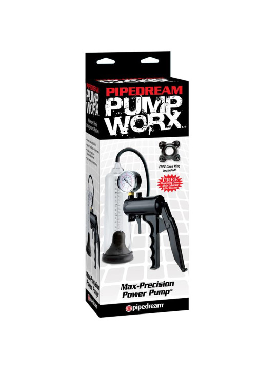 Pump Worx Succionador de Máxima Precisión olor Negro