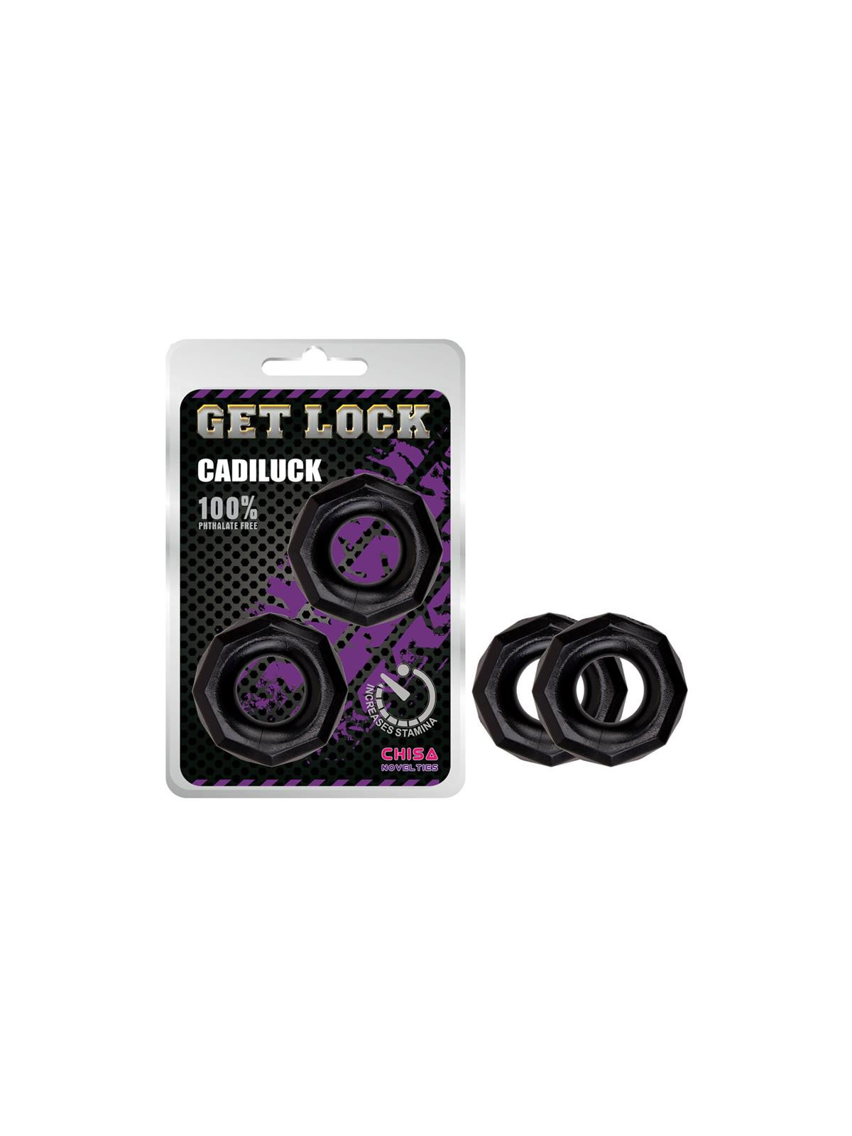 Anillos para el Pene Cadiluck Negro