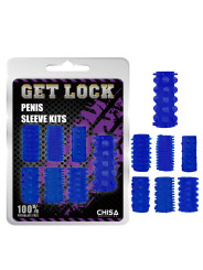 Kit de Fundas para el Pene Azul
