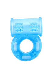 Anillo Vibrador para el Pene Bull Ring Azul