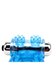 Anillo Vibrador para el Pene Bull Ring Azul