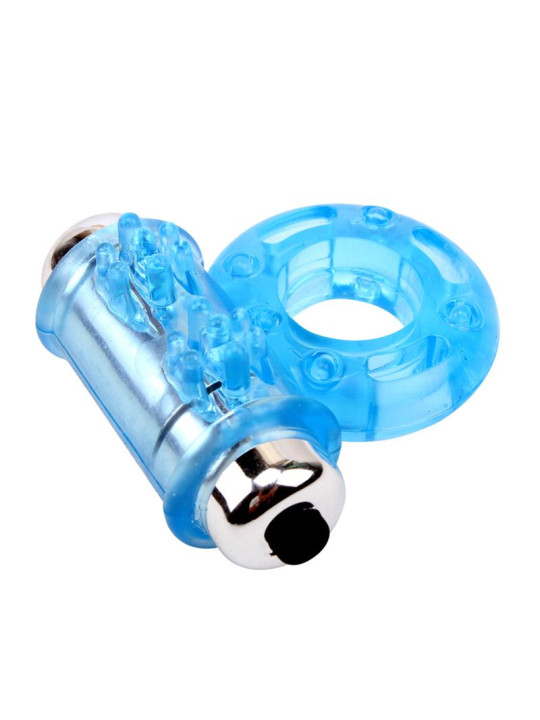 Anillo Vibrador para el Pene Bull Ring Azul